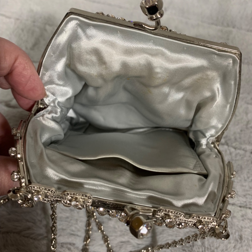 Rhinestone evening bag - Picture 4 of 6
